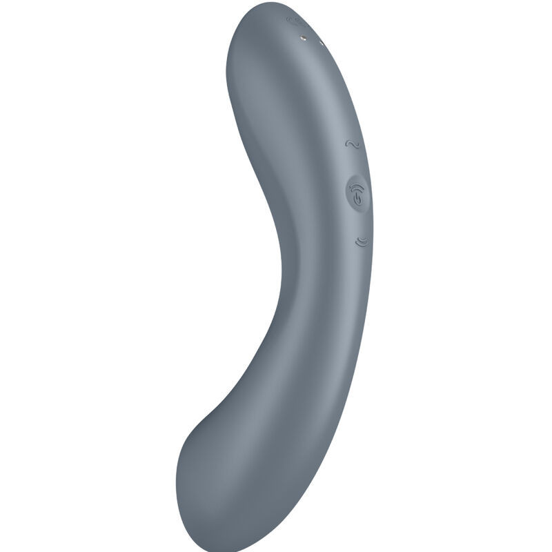 Stimulateur air pulsé et vibromasseur 3-en-1 Satisfyer CurveStimulateurs sans contact