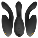 Womanizer Duo 2 stimolatore doppio nero con Pleasure Air e vibrazioniStimolatori senza contatto