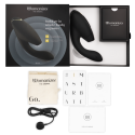 Womanizer Duo 2 black dual stimulator with Pleasure Air & vibrationsNon-contact stimulators