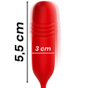Vibrador doble estimulación MIA Amalfi Succión + VaivénEstimuladores sin contacto