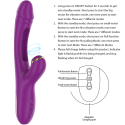 Stimulateur clitoridien et suceur vibrant Ateneo rechargeable IPX7Stimulateurs sans contact