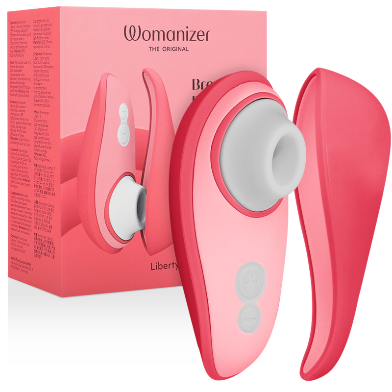Estimulador clitoriano de sucção Womanizer Liberty 2 verde pastelEstimuladores sem contacto