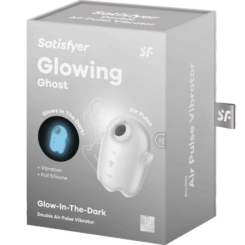 Stimulateur clitoridien Air Pulse fantôme lumineux Satisfyer jauneStimulateurs sans contact