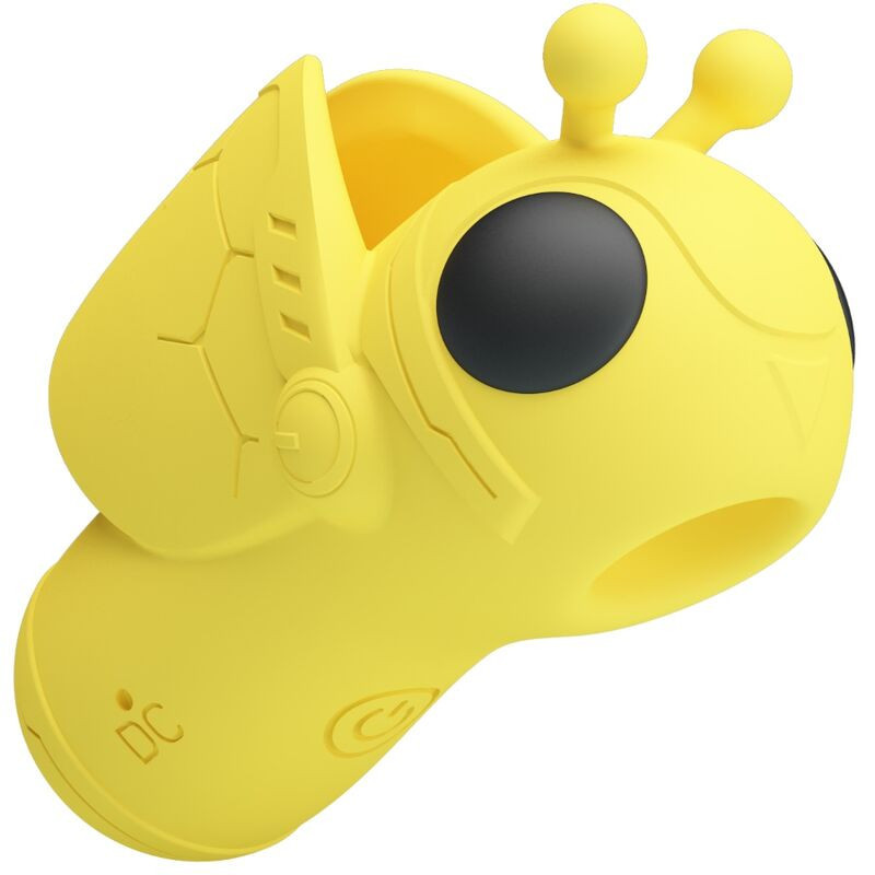 Pretty Love waterproof USB finger clitoral suction stimulator yellowNon-contact stimulators