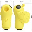 Pretty Love waterproof USB finger clitoral suction stimulator yellowNon-contact stimulators