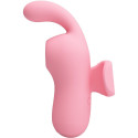 Vibrador de dedo com sucção dupla Pretty Love Mini FunEstimuladores sem contacto