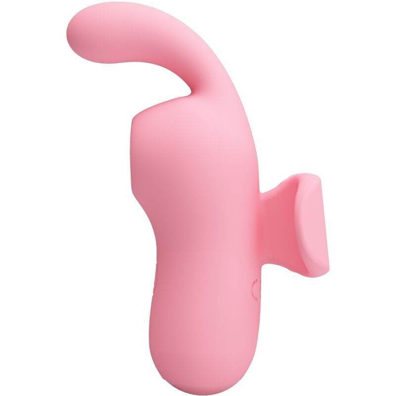 Vibrador de dedo com sucção dupla Pretty Love Mini FunEstimuladores sem contacto