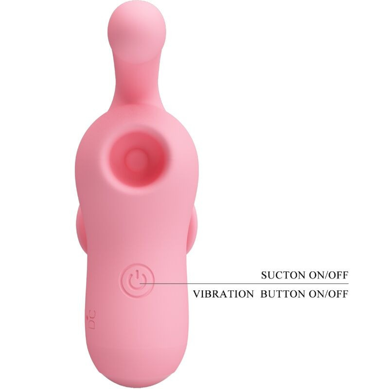 Pretty Love Mini Fun finger sucker vibrator dual stimulationNon-contact stimulators