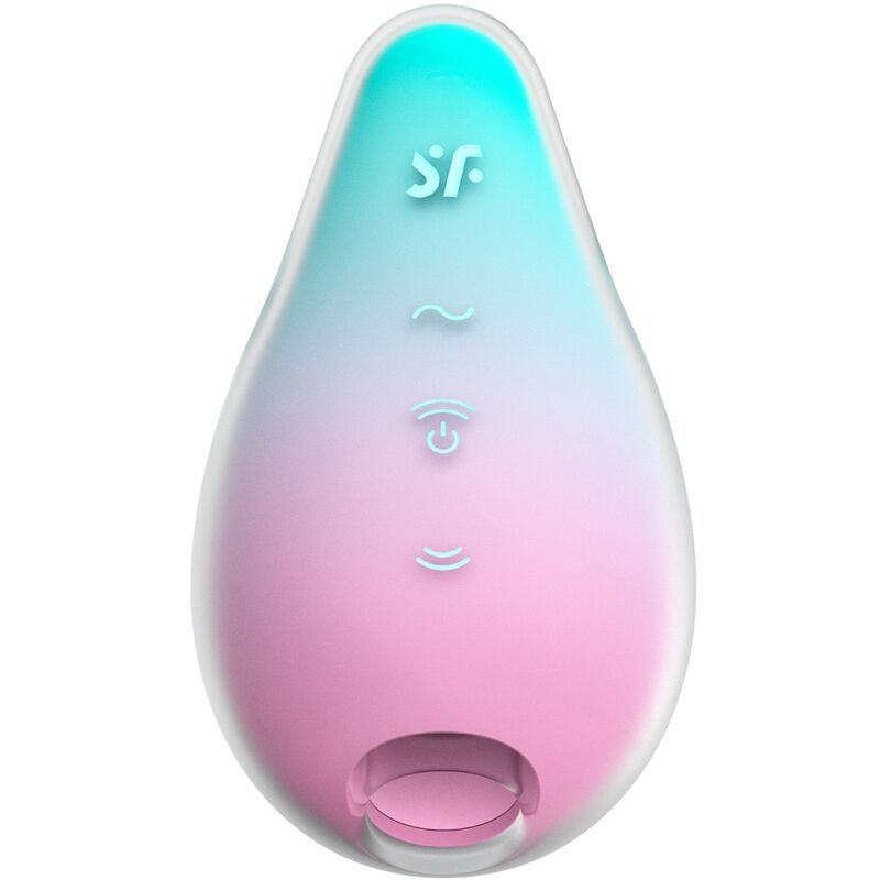 Mermaid Vibes pressure-wave clitoral stimulator mint/pinkNon-contact stimulators