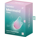 Mermaid Vibes Klitorisstimulator Druckwellen Mint/RosaBerührungslose Stimulatoren