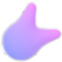 Air Pulse clitoral stimulator with vibrations Mermaid VNon-contact stimulators
