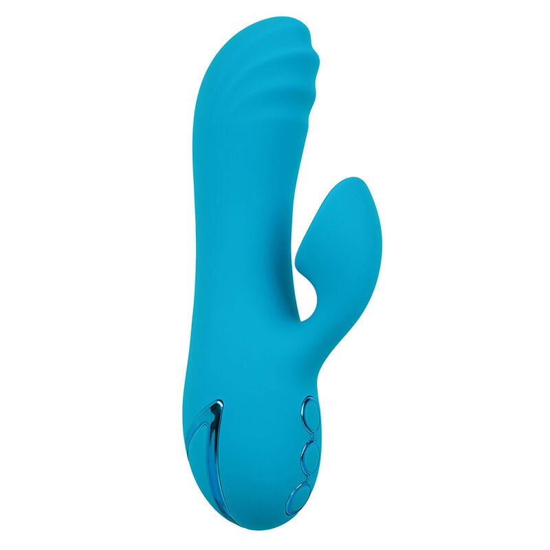 Doppelstimulator Sunset Beach Seducer blau, Vibration & SaugBerührungslose Stimulatoren