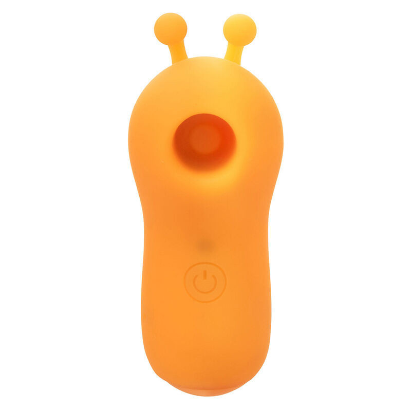 Wasserdichter Silikon-Fingerstimulator 10 Modi Neon Vibes orangeBerührungslose Stimulatoren