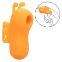 Wasserdichter Silikon-Fingerstimulator 10 Modi Neon Vibes orangeBerührungslose Stimulatoren