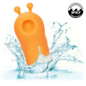 Stimulateur doigt silicone étanche 10 vibrations Neon Vibes orangeStimulateurs sans contact