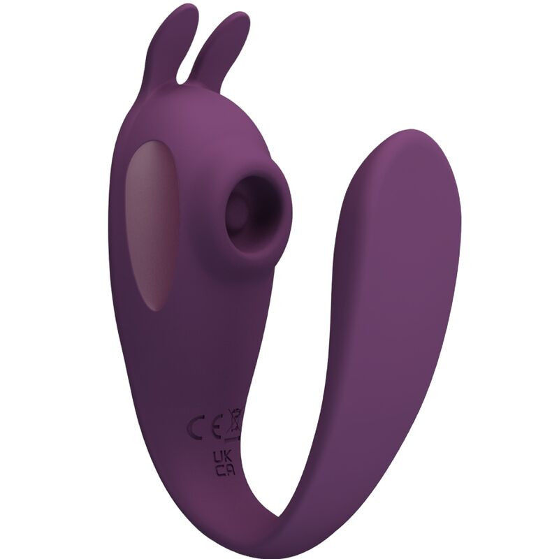 C-förmiger App-Vibrator Klitoris & G-Punkt Pretty Love Shey lilaBerührungslose Stimulatoren