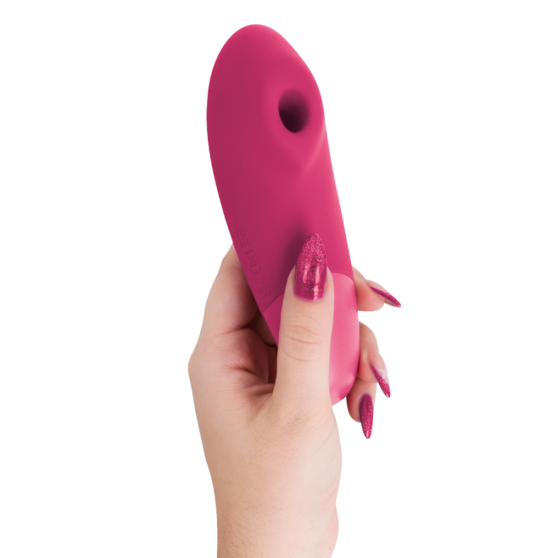 Stimulateur clitoridien Womanizer Enhance Air + vibrations, rose vifStimulateurs sans contact