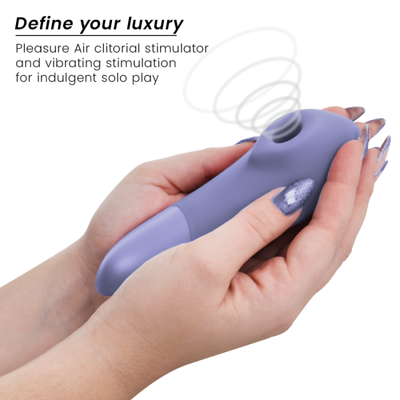 Stimulateur clitoridien Womanizer Enhance Air + vibrations, rose vifStimulateurs sans contact