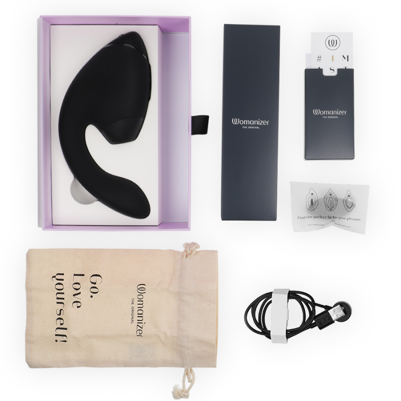 Womanizer Next Duo estimulador clítoris y punto G Rosa BrumaEstimuladores sin contacto