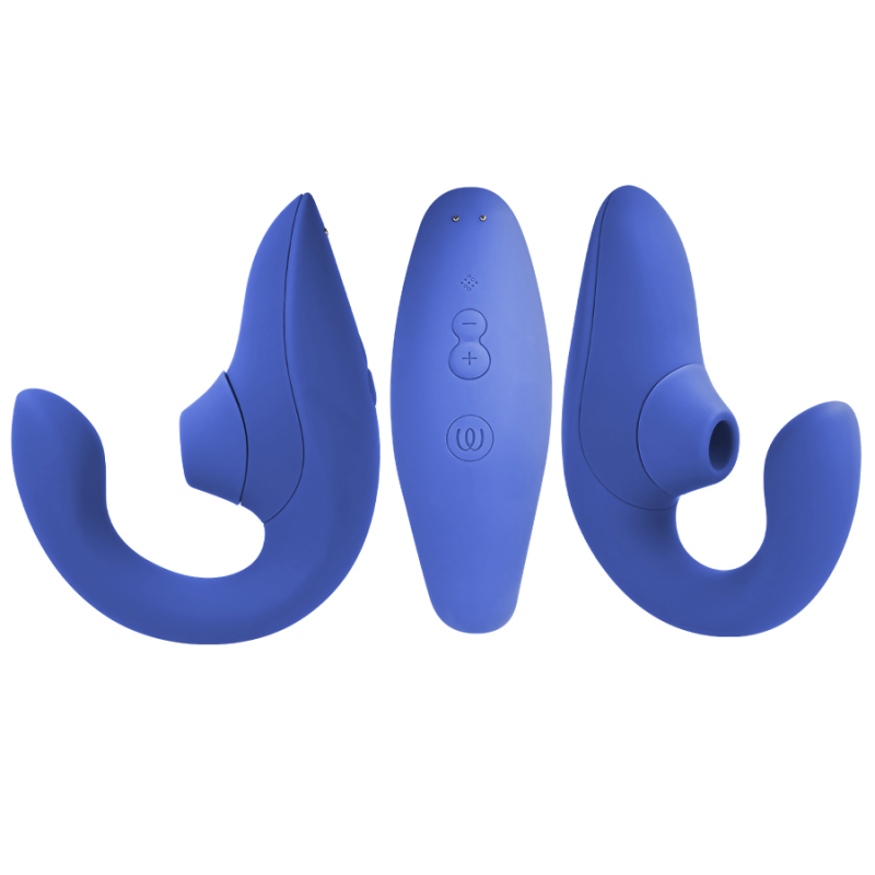 Womanizer Blend Rabbit Vibrator Doppelstimulation BlauBerührungslose Stimulatoren