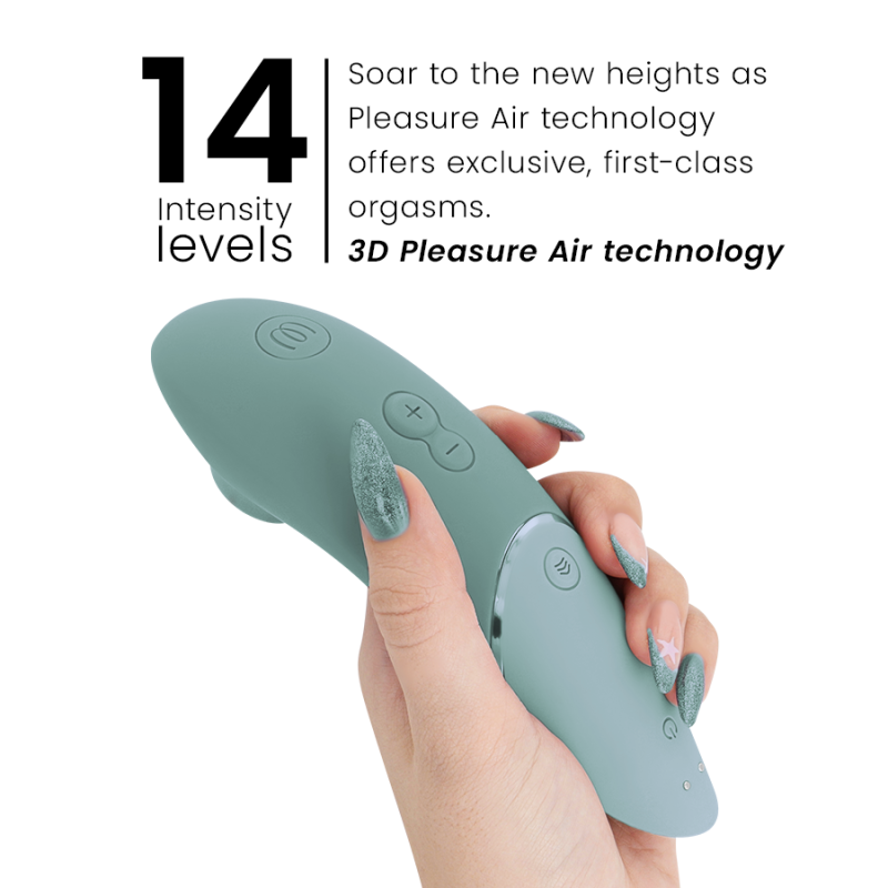 Stimulateur clitoridien Womanizer Next noir à air pulsé 3DStimulateurs sans contact