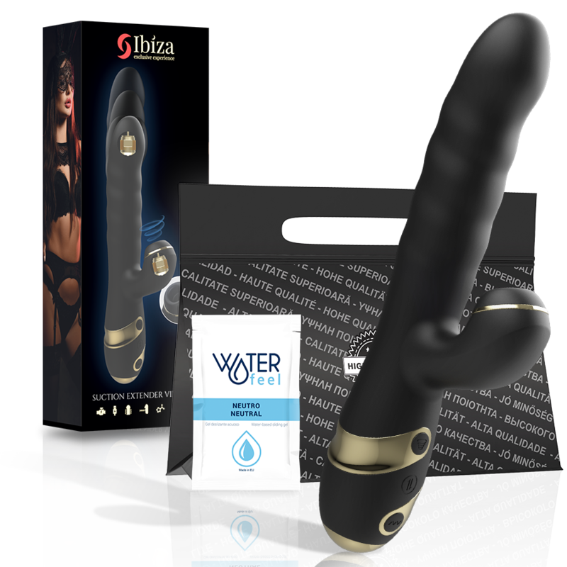 Vibratore Ibiza Up & Down con suzione clitoridea impermeabileStimolatori senza contatto
