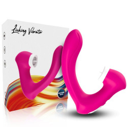 Stimulateur clitoridien courbé ARMONY SecretKiss rose fuchsia USBStimulateurs sans contact