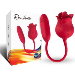 Stimulateur clitoridien Armony Roselip Red à succion et vibrationsStimulateurs sans contact