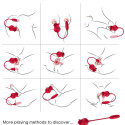 Armony Roselip Red clitoral stimulator with suction & vibrationsNon-contact stimulators