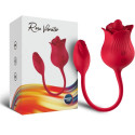 Estimulador clitoriano de sucção Armony rosa com ovo vibratórioEstimuladores sem contacto