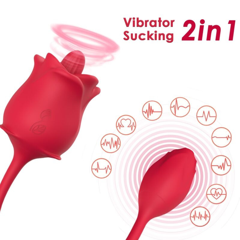 Armony Rose 2-in-1 Clitoral Suction Stimulator, 10 modesNon-contact stimulators