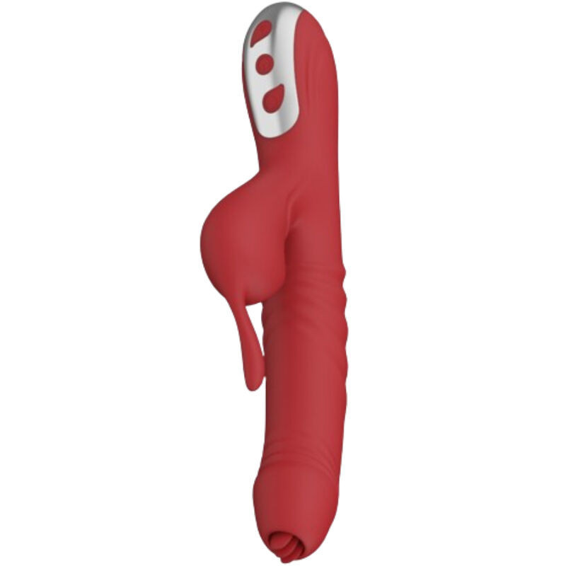 Vibromasseur succion rotatif Armony Suck bordeaux, langue stimulanteStimulateurs sans contact