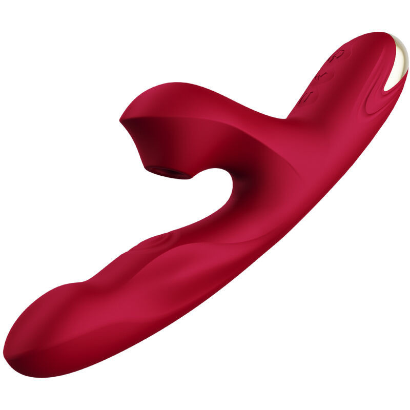 Vibromasseur rotatif à succion Armony Bump Modèle 2 bordeauxStimulateurs sans contact