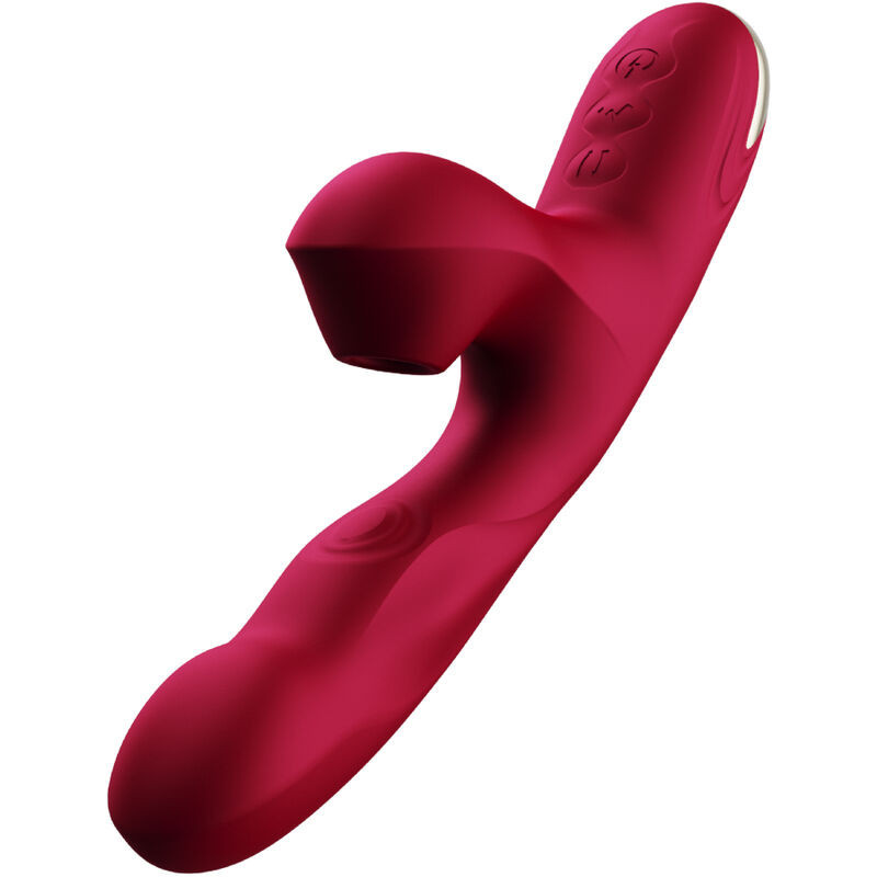Vibromasseur rotatif à succion Armony Bump Modèle 2 bordeauxStimulateurs sans contact