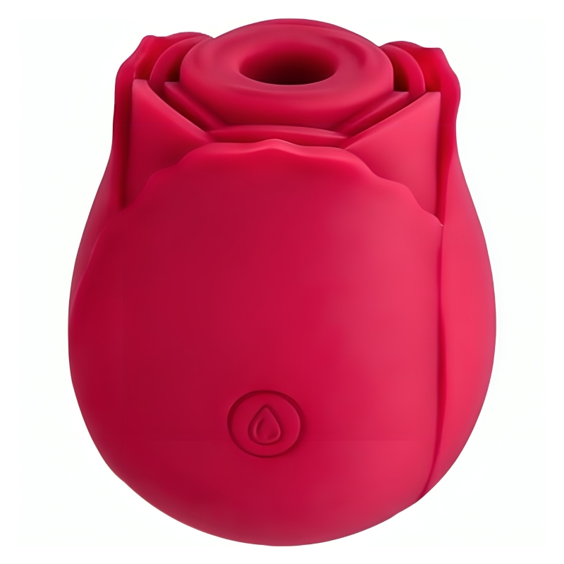 Vibromasseur à succion Armony Delight Flower rouge, 10 modes compactsStimulateurs sans contact