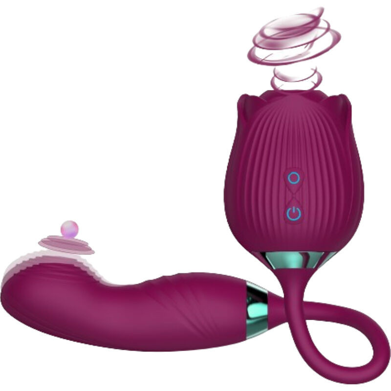 Stimulateur clitoridien à suction Armony Delight Flower violetStimulateurs sans contact