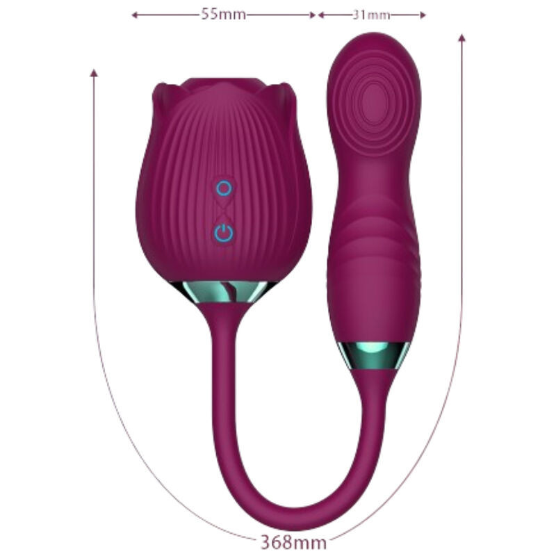 Stimulateur clitoridien à suction Armony Delight Flower violetStimulateurs sans contact
