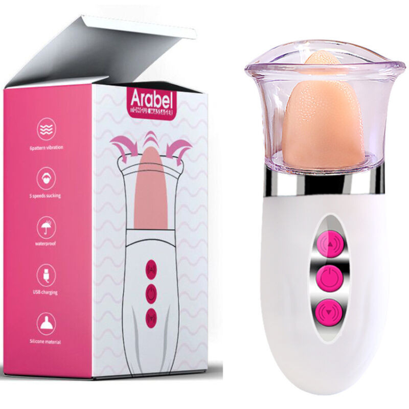 Stimulateur intime langue Arabel Armony à vibrations et aspirationStimulateurs sans contact