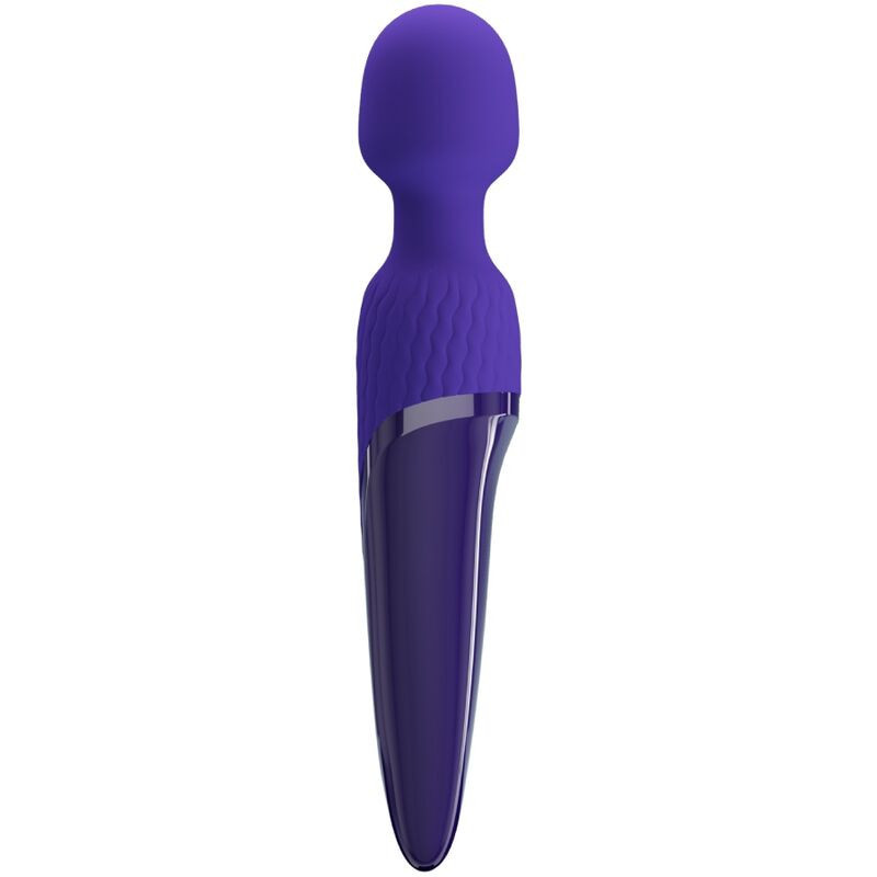 Heated violet wand vibrator Pretty Love Antony, 7 modesMassagist Magic Wand