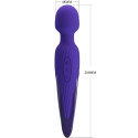 Vibromasseur wand chauffant violet Pretty Love Antony, 7 modesMasseur Magic Wand