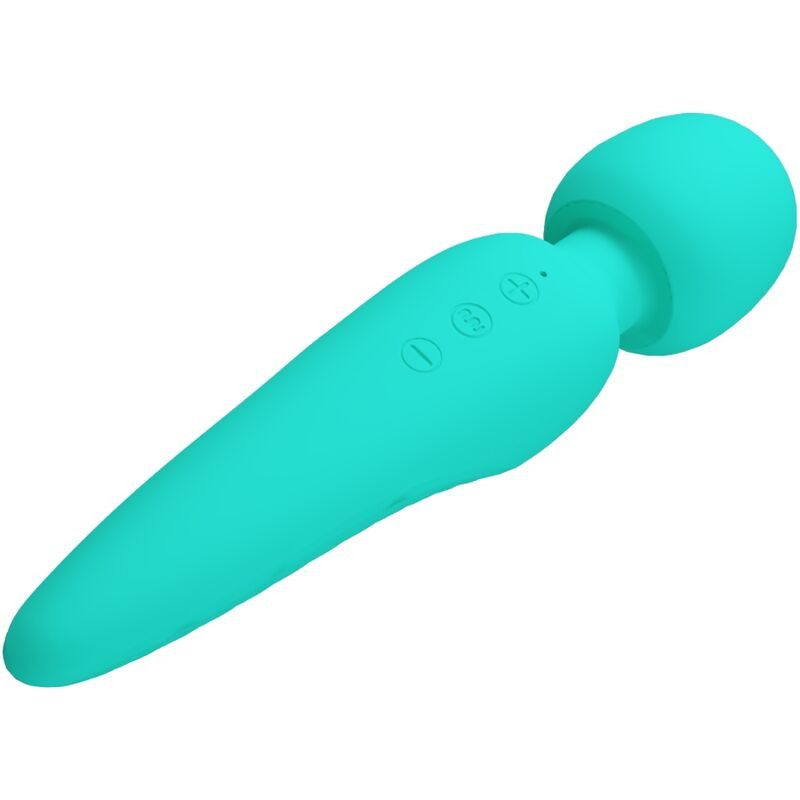 Masajeador íntimo impermeable Pretty Love Meredith rojo 12 modosMasajista Magic Wand
