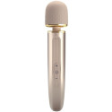 Masseu vibrant Pretty Love Champagne 7 modes, silicone doux USBMasseur Magic Wand
