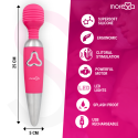 Moressa Odilon 25 cm premium silicone rechargeable vibratorMassagist Magic Wand
