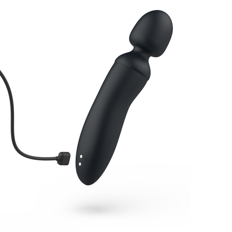 Vibrador wand recargable B Swish Bthrilled Premium negroMasajista Magic Wand