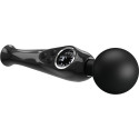 Vibratore wand ricaricabile Pretty Love Skyler nero, LCDMassaggiatore Magic Wand