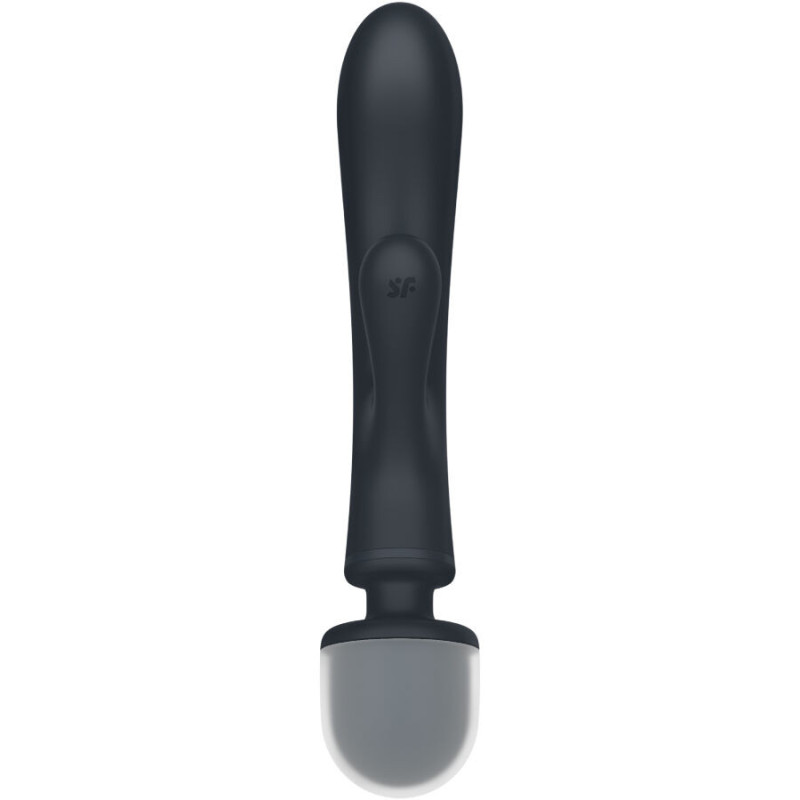 Vibratore rabbit 2 in 1 Satisfyer Triple Lover rosa 3 motoriMassaggiatore Magic Wand