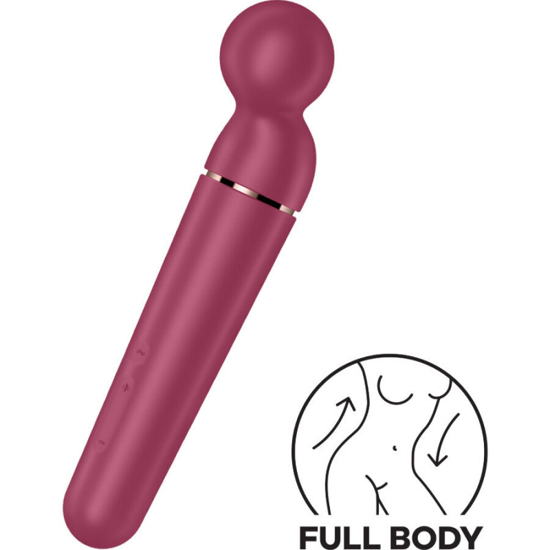 Satisfyer Planet Wand-er Berry Vibrating Wand MassagerMassagist Magic Wand