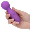 Estimulador recarregável iniciante 10 modos à prova d'água roxoMassagista Magic Wand
