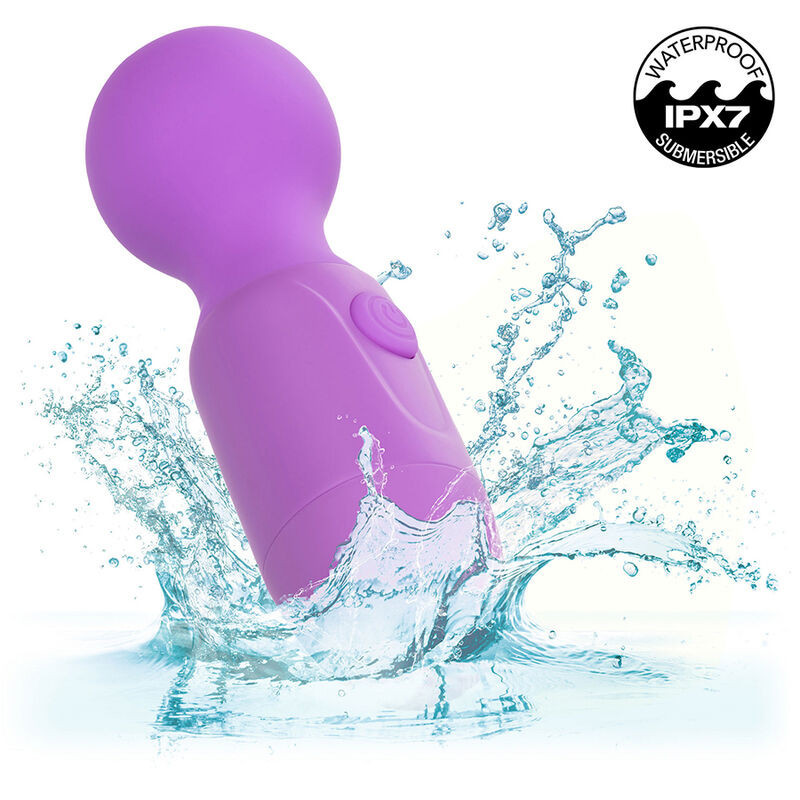 Stimulateur rechargeable débutant 10 modes étanche violet CalExoticsMasseur Magic Wand