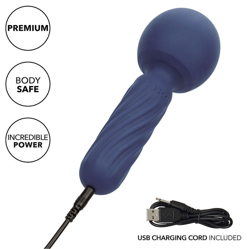 Masseur vibrant étanche 12 modes Charisma Seduction violet 17,75 cmMasseur Magic Wand